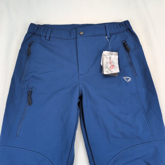 Baleaf Women's Blue Softshell Hiking Pants Size M NWOT - Picture 6 of 13